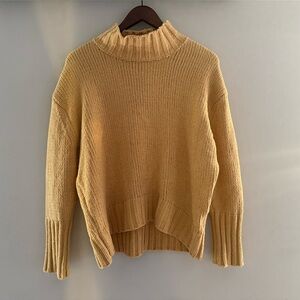 Philosophy Mustard Mock Neck Sweater Large